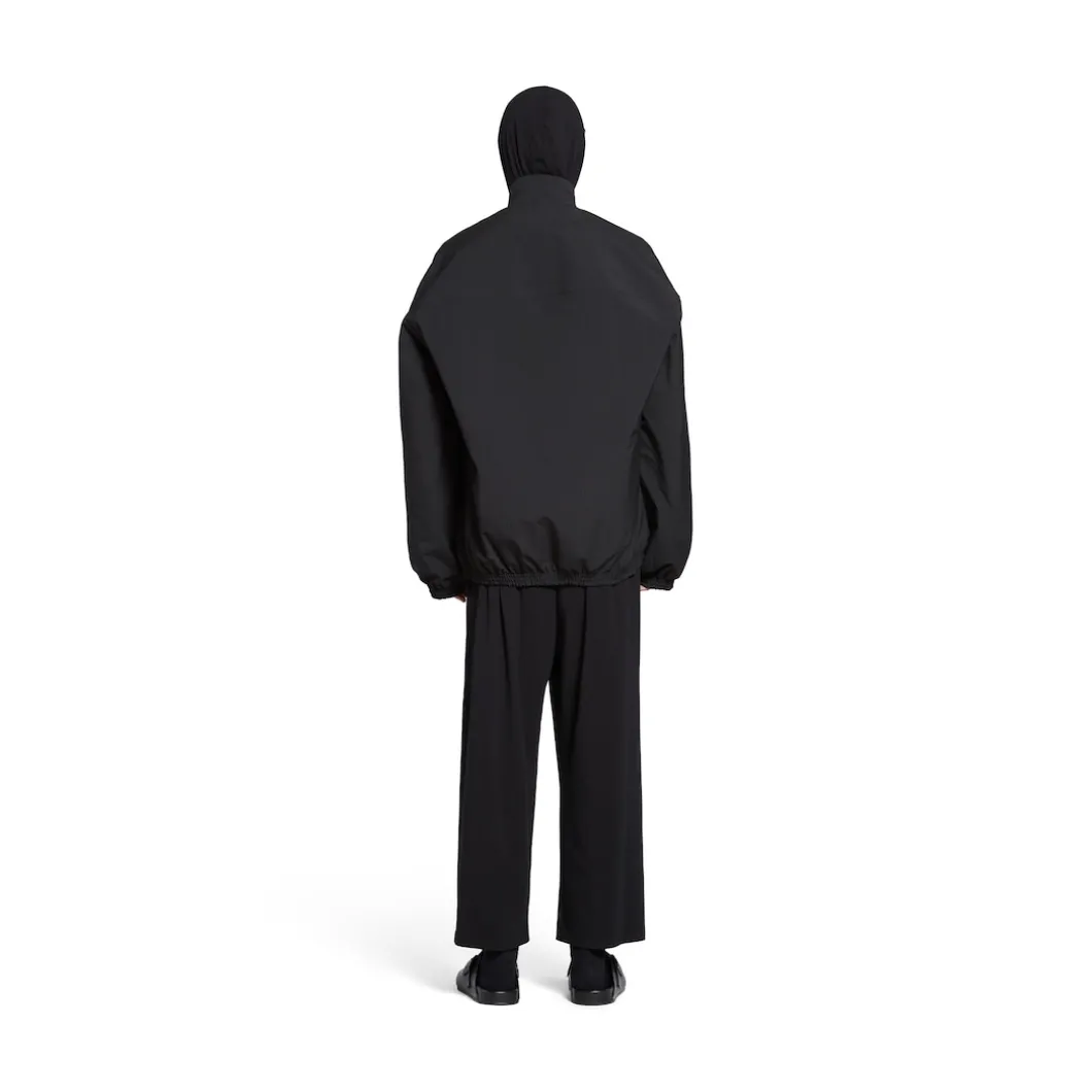Giacca A Vento Cocoon Kick Unity Sports Icon in Nero