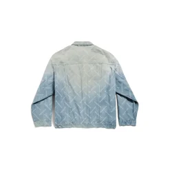 Giacca Bal Diagonal Allover Oversize in Azzurro