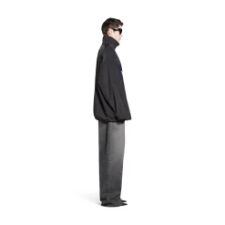 Giacca Balenciaga Con Zip in Nero