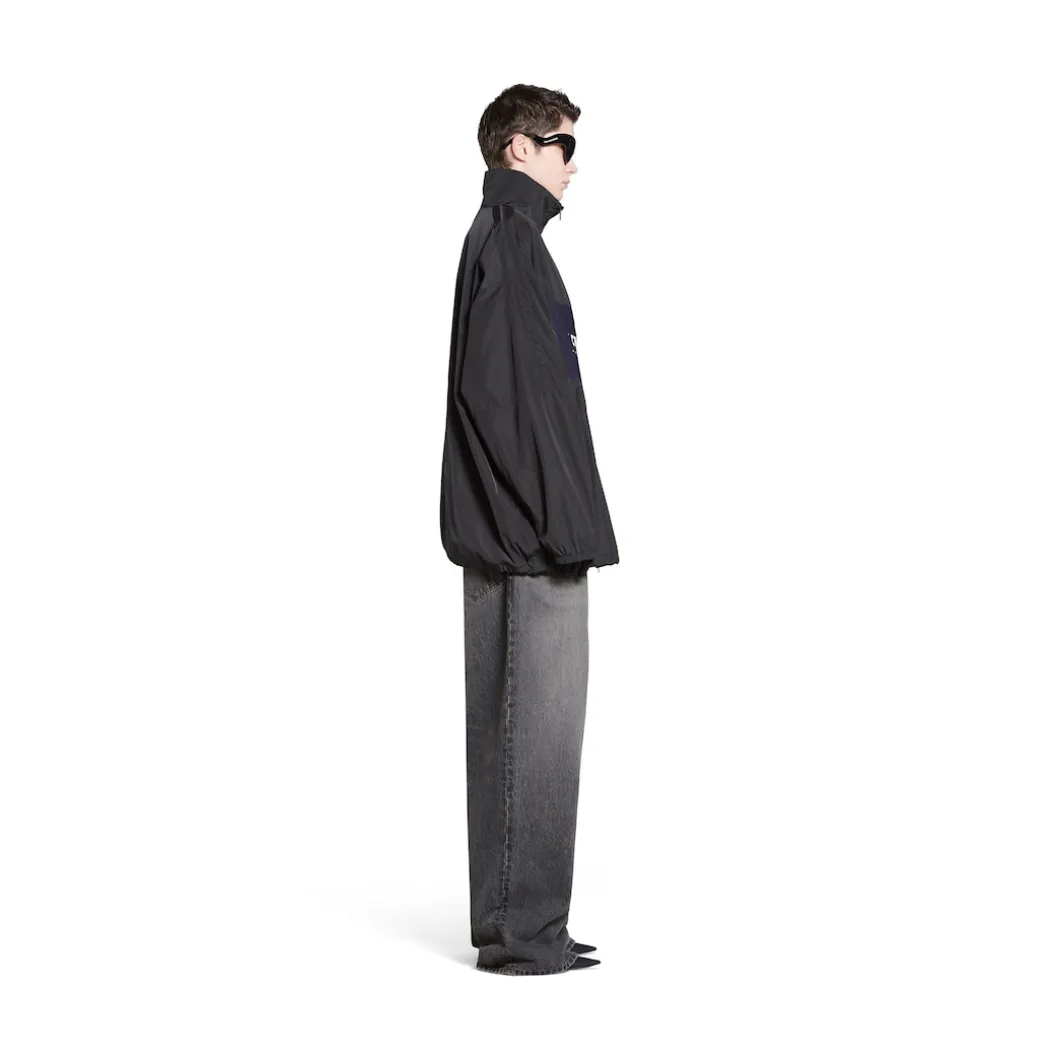 Giacca Balenciaga Con Zip in Nero