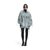 Giacca Cagole Oversize in Blu