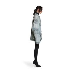 Giacca Cagole Oversize in Blu