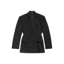Giacca Cinched da Donna in Nero