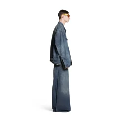 Giacca Deconstructed in Blu Scuro