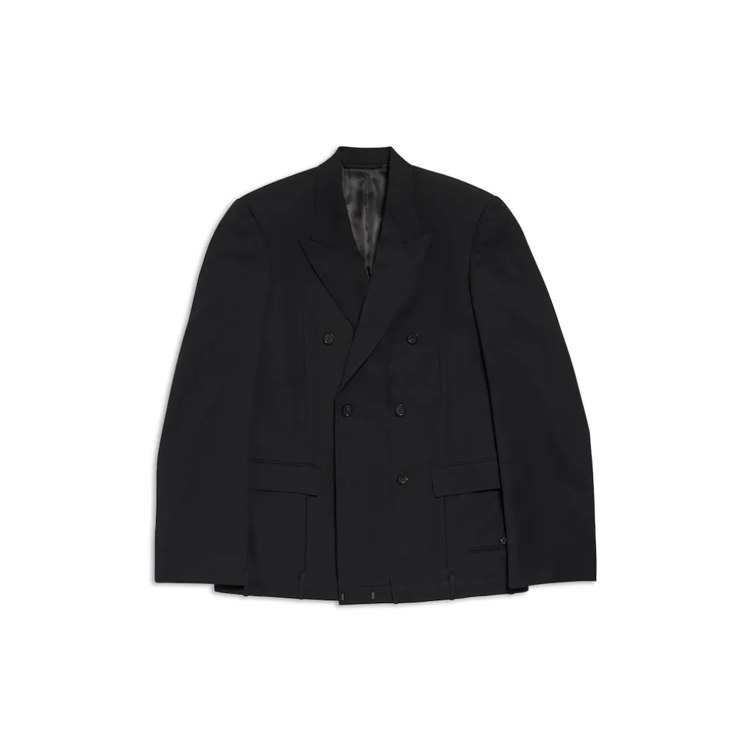 Giacca Deconstructed in Nero