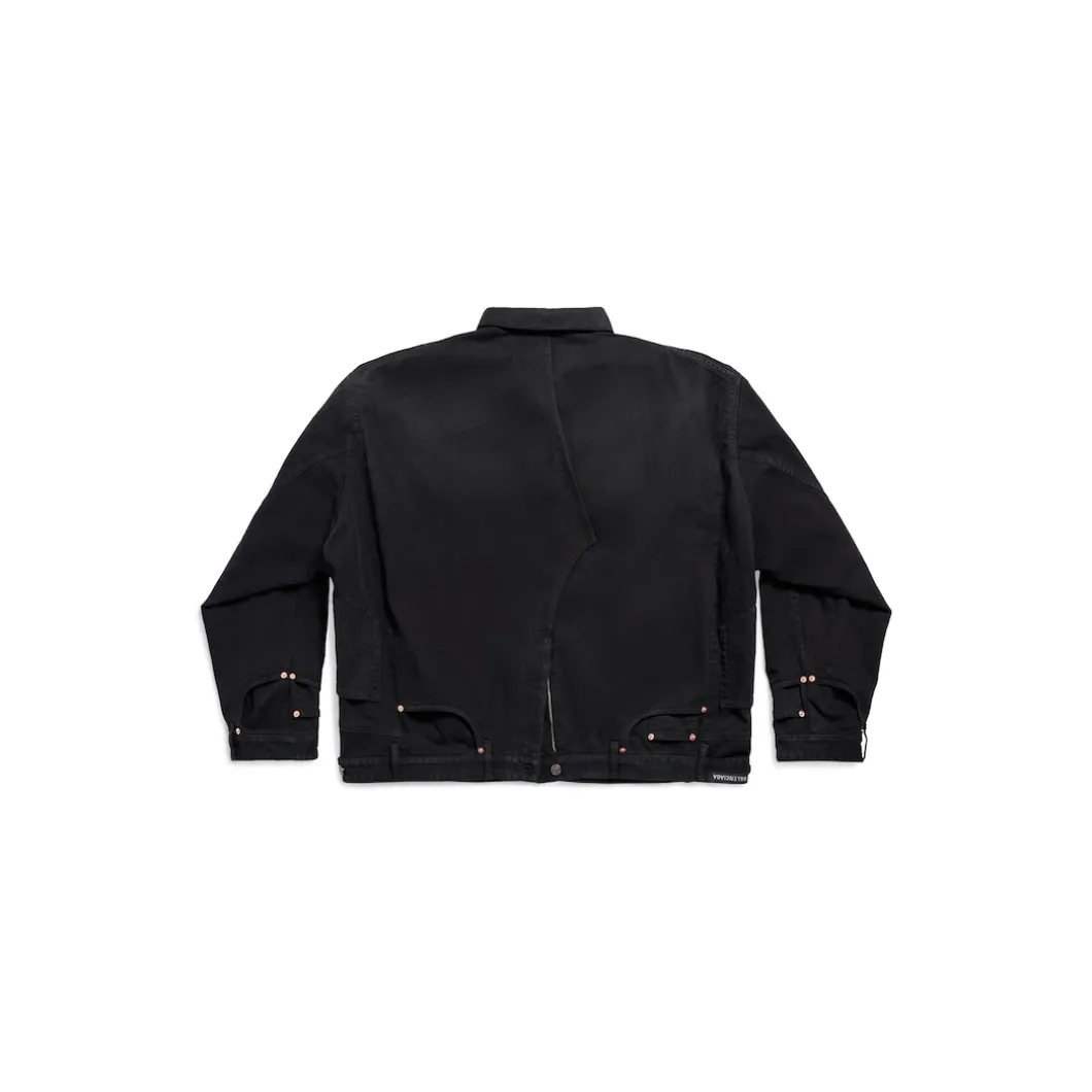 Giacca Deconstructed in Nero