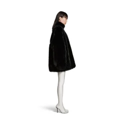 Giacca Extended Bb Balenciaga Con Zip in Nero