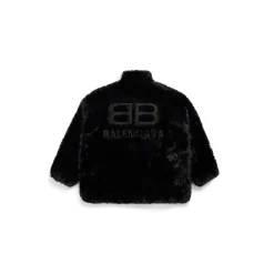 Giacca Extended Bb Balenciaga Con Zip in Nero