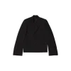 Giacca Fitted da Donna in Nero