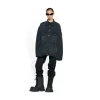 Giacca Hand-drawn Bb Icon Oversize in Nero