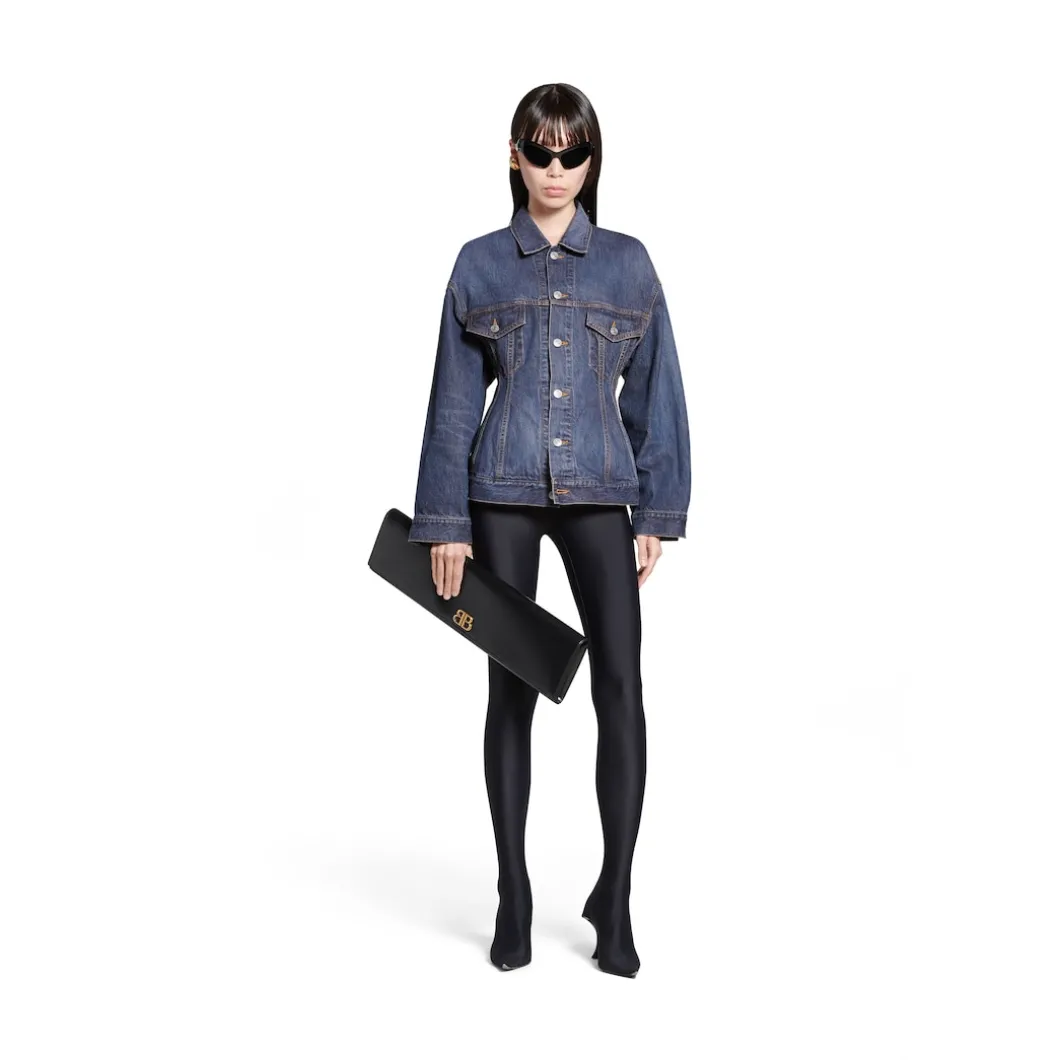 Giacca Hourglass da Donna in Blu Scuro