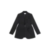 Giacca Hourglass da Donna in Nero
