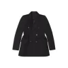 Giacca Hourglass da Donna in Nero