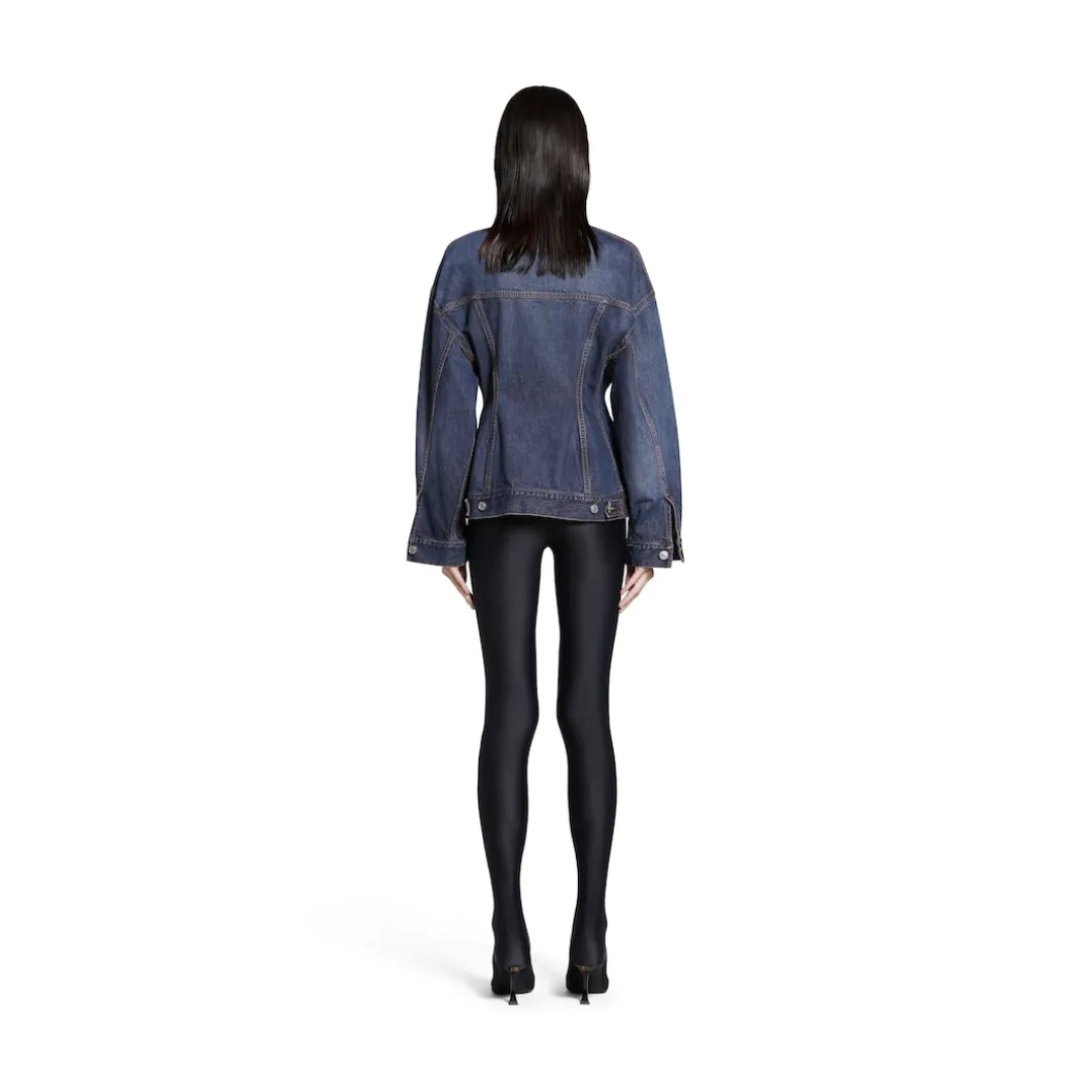 Giacca Hourglass da Donna in Blu Scuro