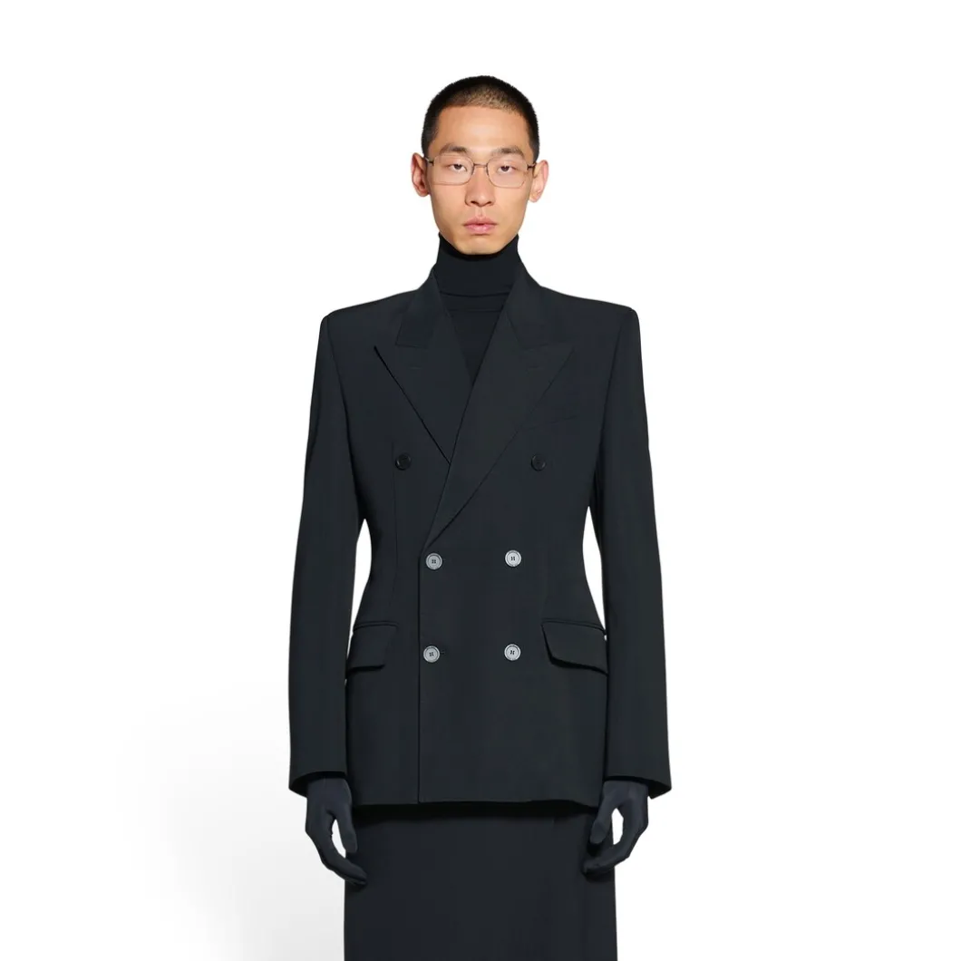 Giacca Hourglass da Uomo in Nero