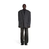 Giacca In Maglia Tailored in Grigio