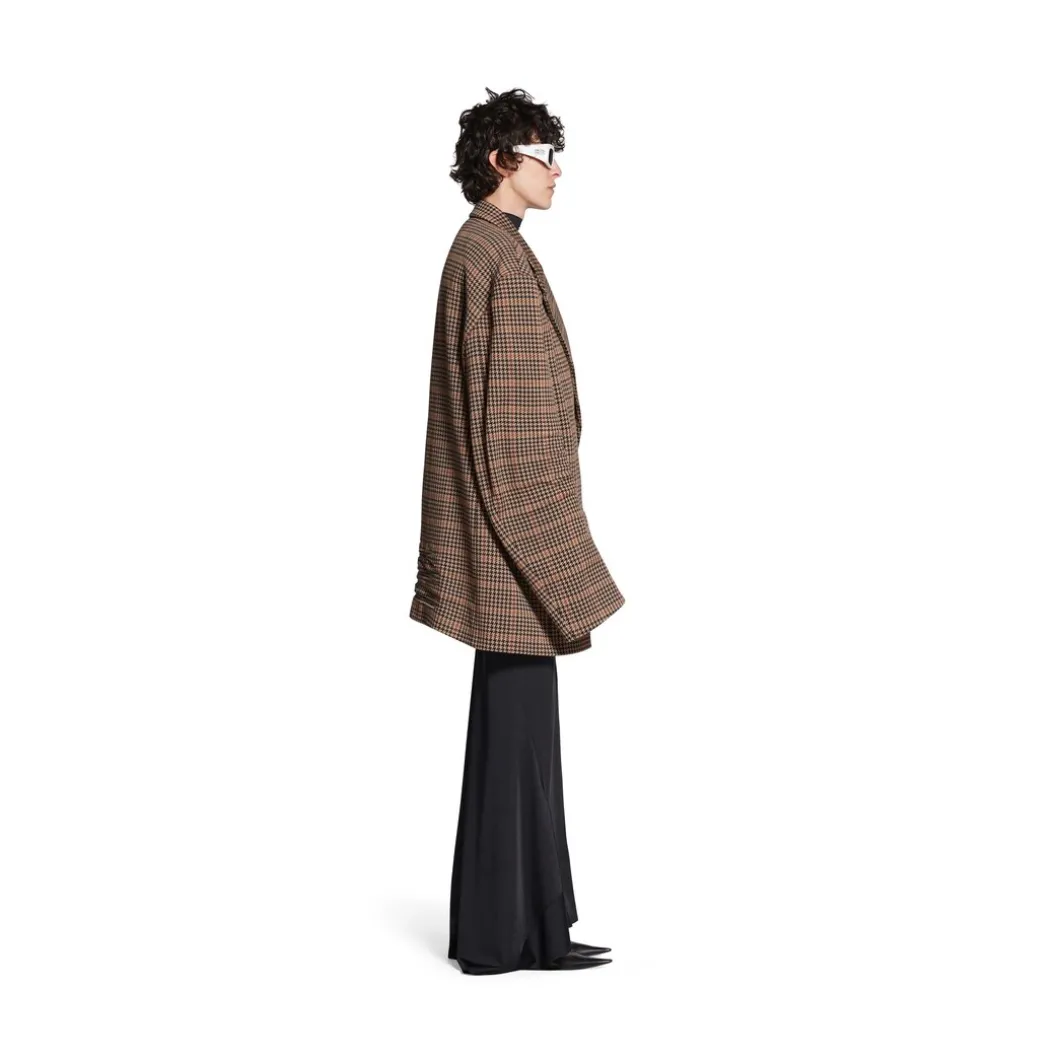 Giacca In Maglia Tailored in Beige