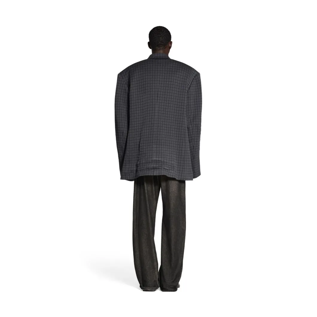 Giacca In Maglia Tailored in Grigio