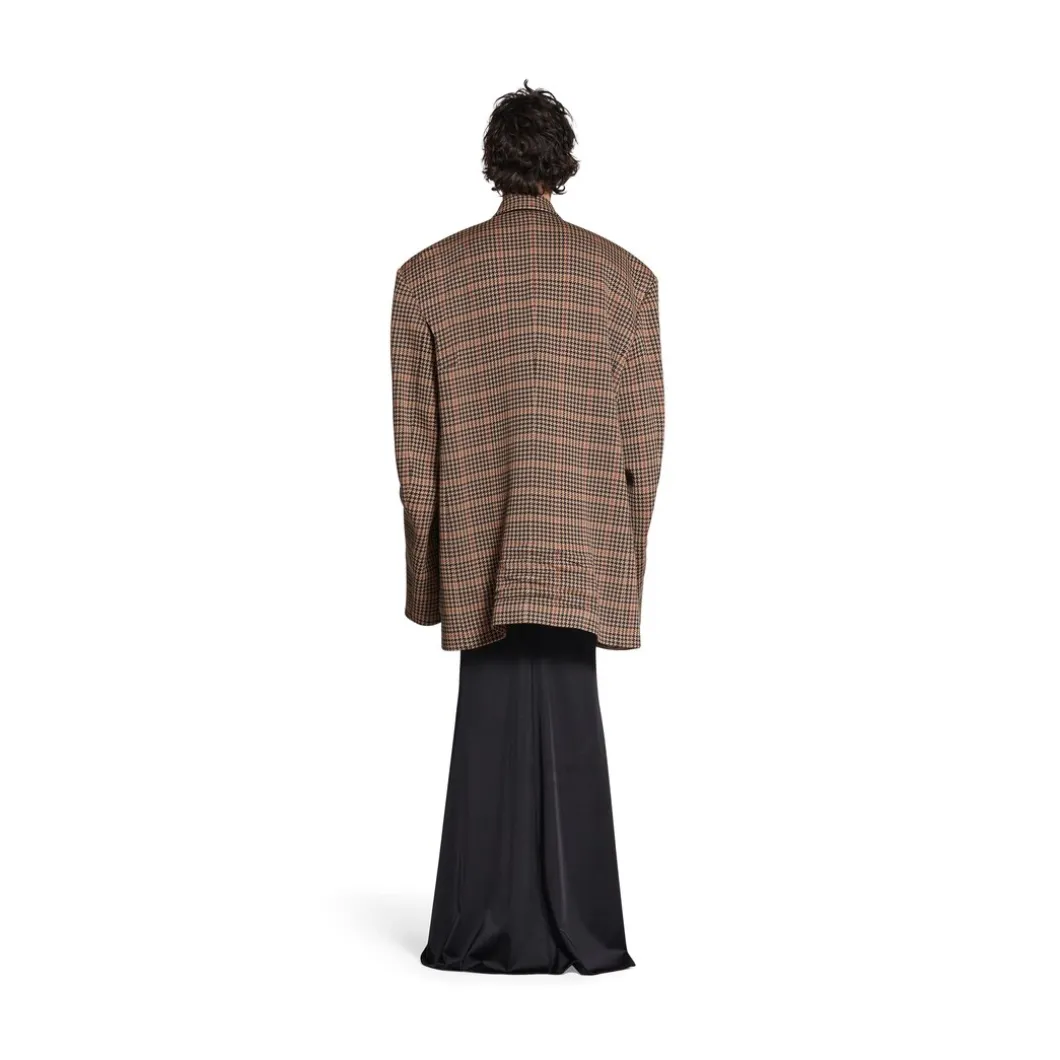 Giacca In Maglia Tailored in Beige