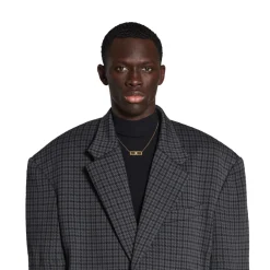 Giacca In Maglia Tailored in Grigio