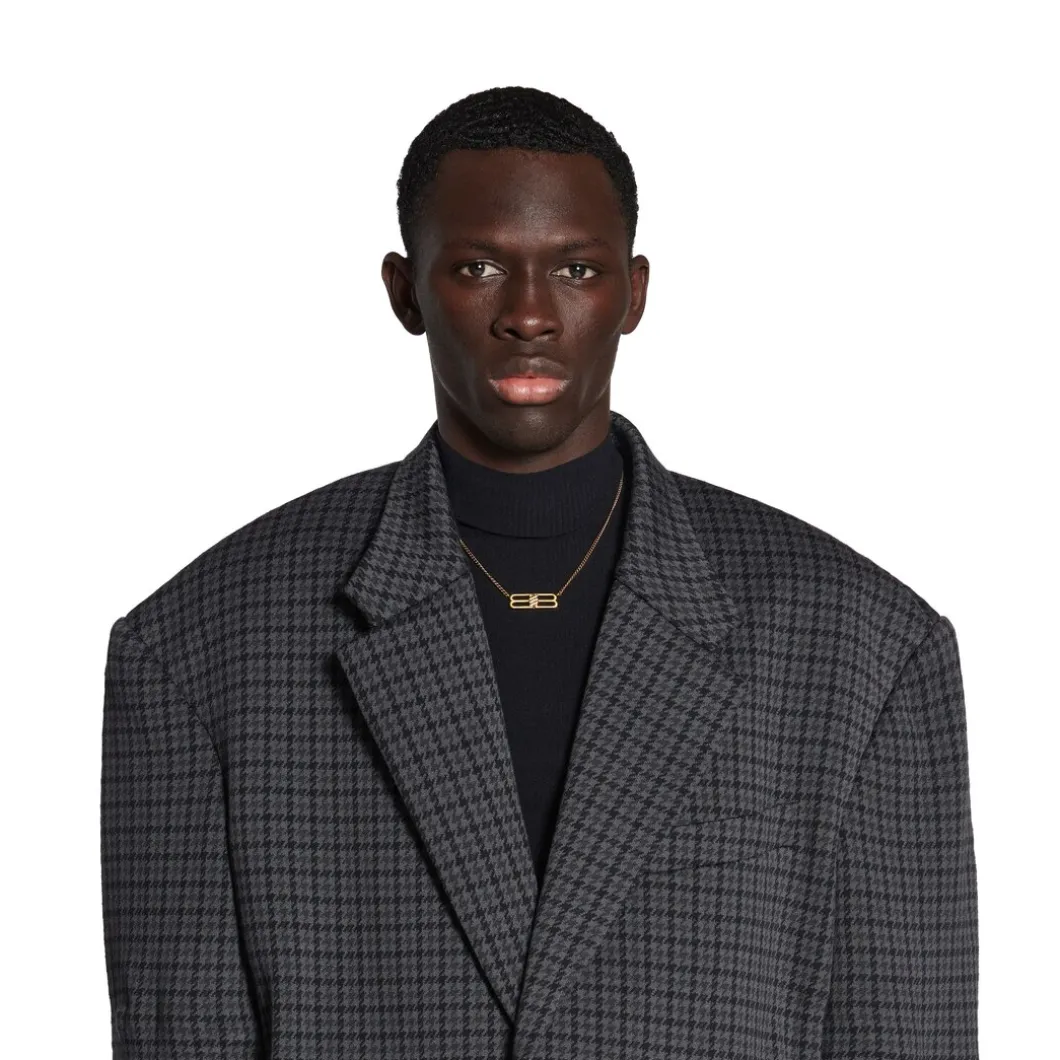 Giacca In Maglia Tailored in Grigio