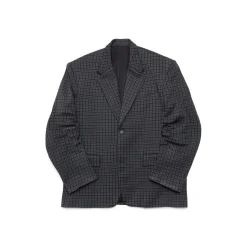 Giacca In Maglia Tailored in Grigio