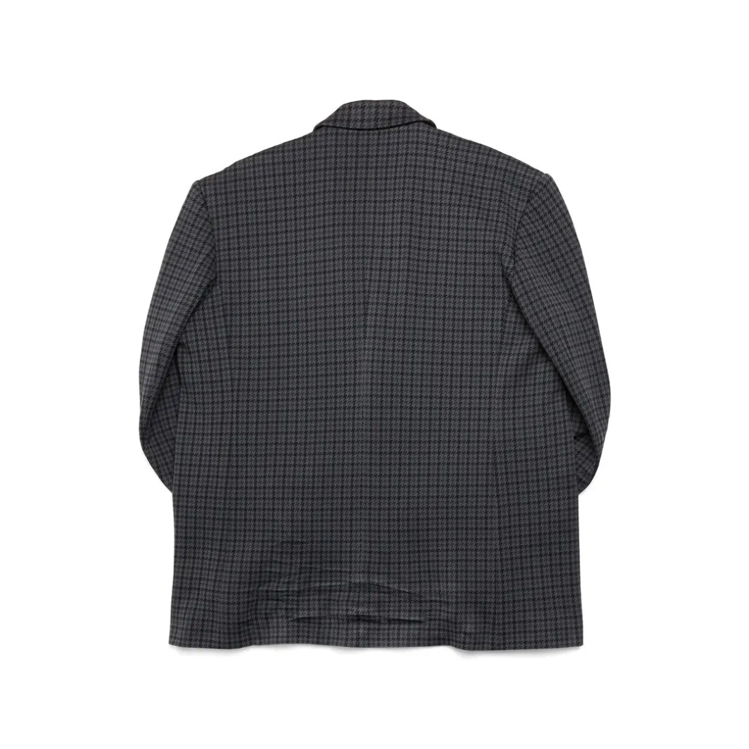 Giacca In Maglia Tailored in Grigio