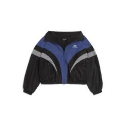Giacca Off Shoulder Tracksuit 3b Sports Icon in Nero