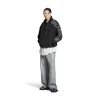 Giacca Outline Large Fit in Nero