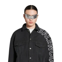 Giacca Outline Large Fit in Nero