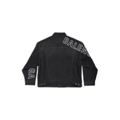 Giacca Outline Large Fit in Nero