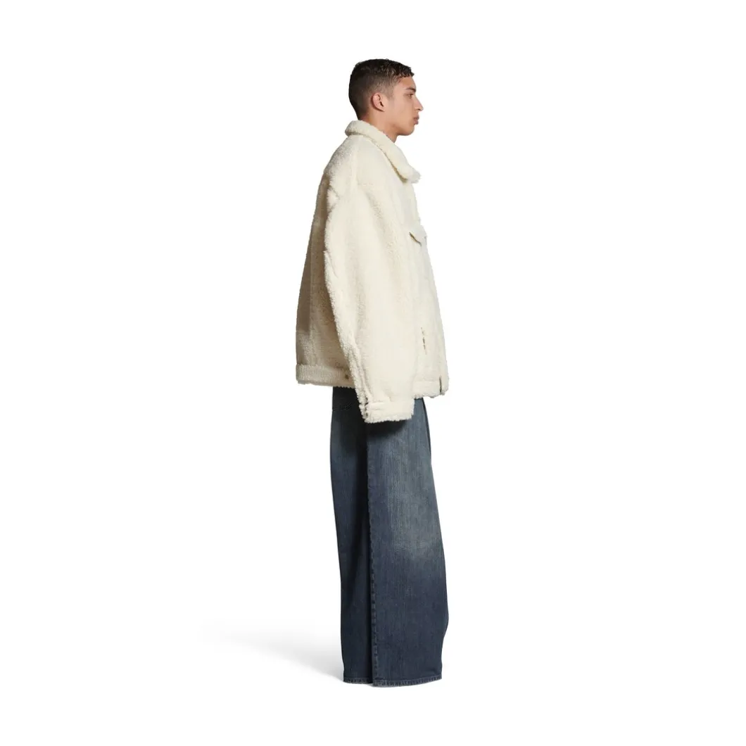 Giacca Oversize in Beige Chiaro