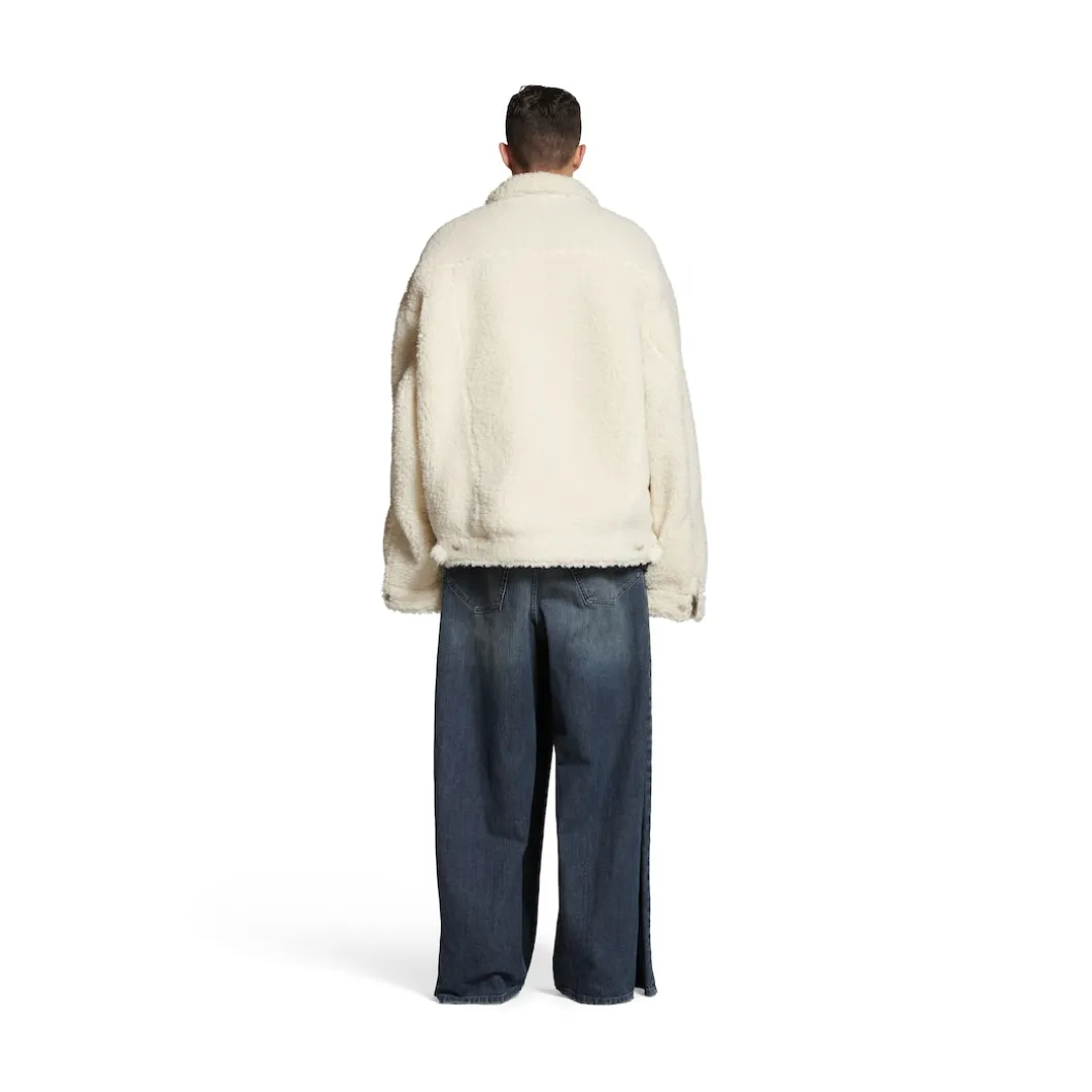 Giacca Oversize in Beige Chiaro