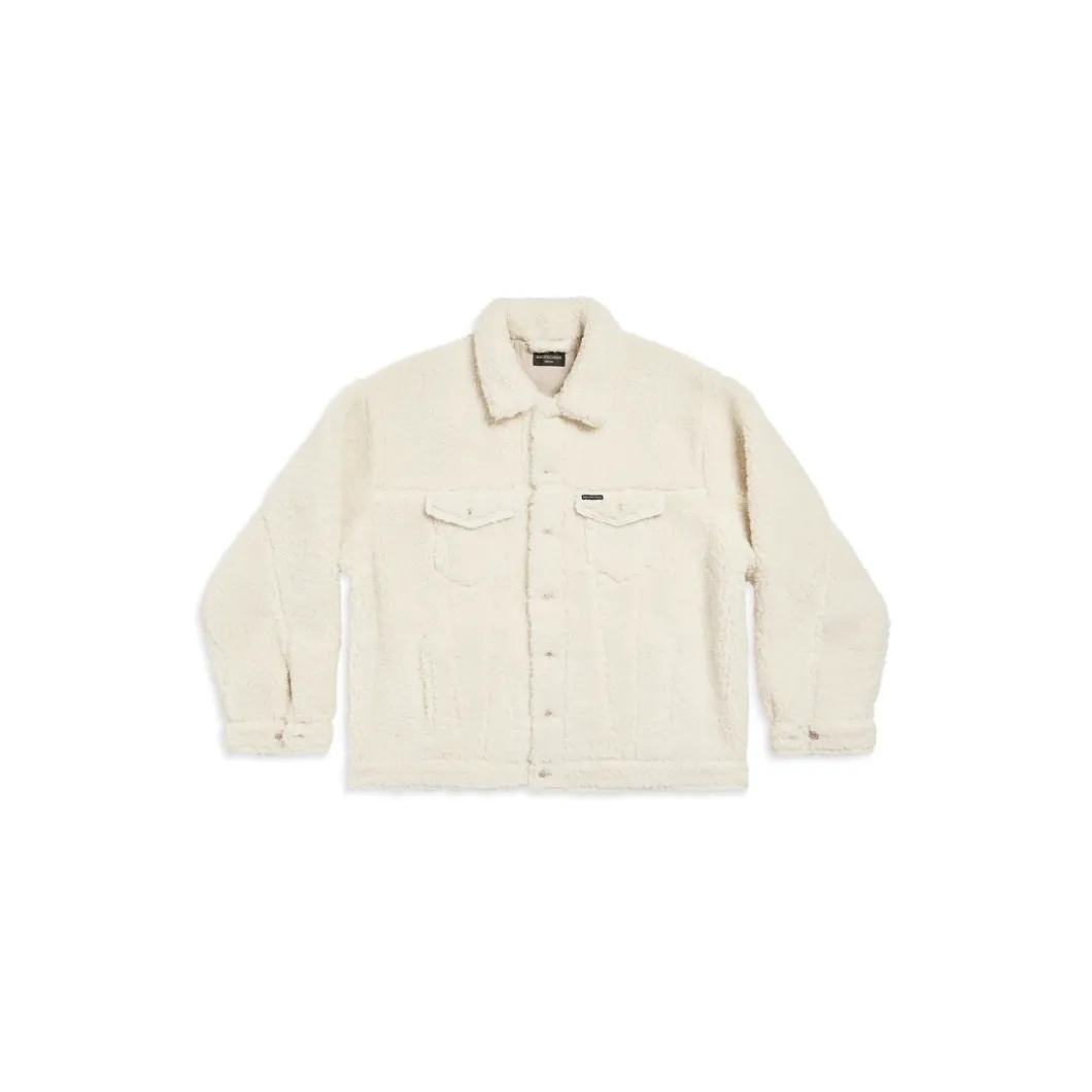 Giacca Oversize in Beige Chiaro