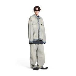 Giacca Oversize in Blu