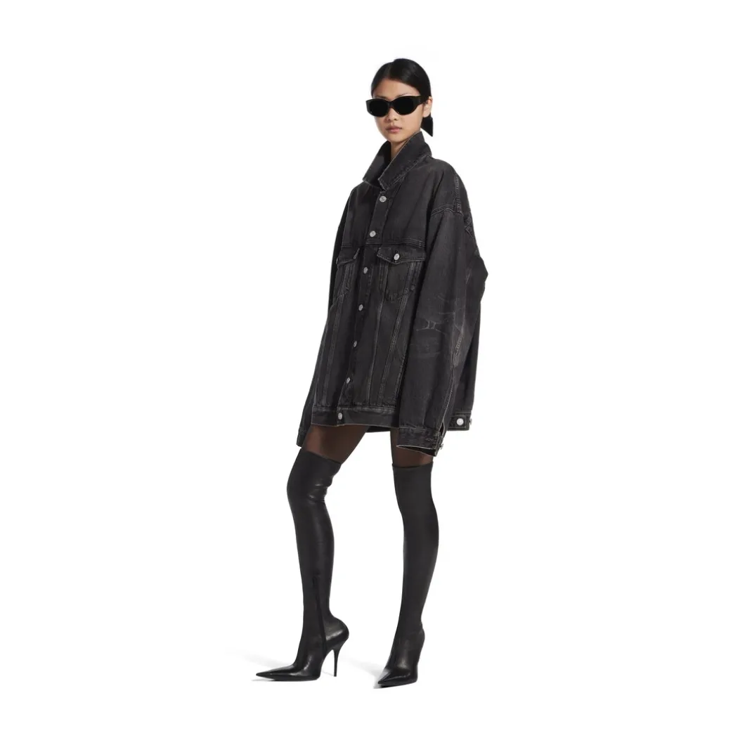 Giacca Oversize in Nero