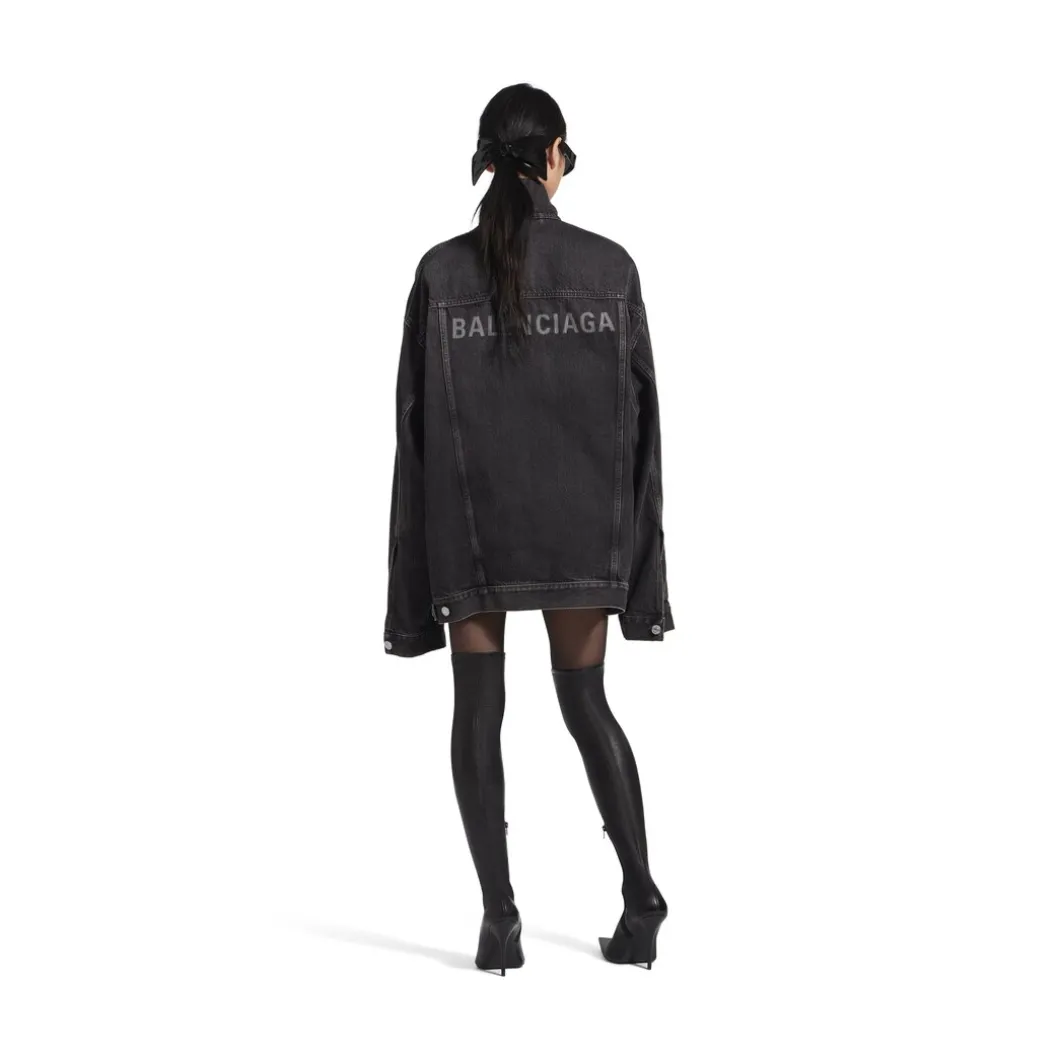 Giacca Oversize in Nero