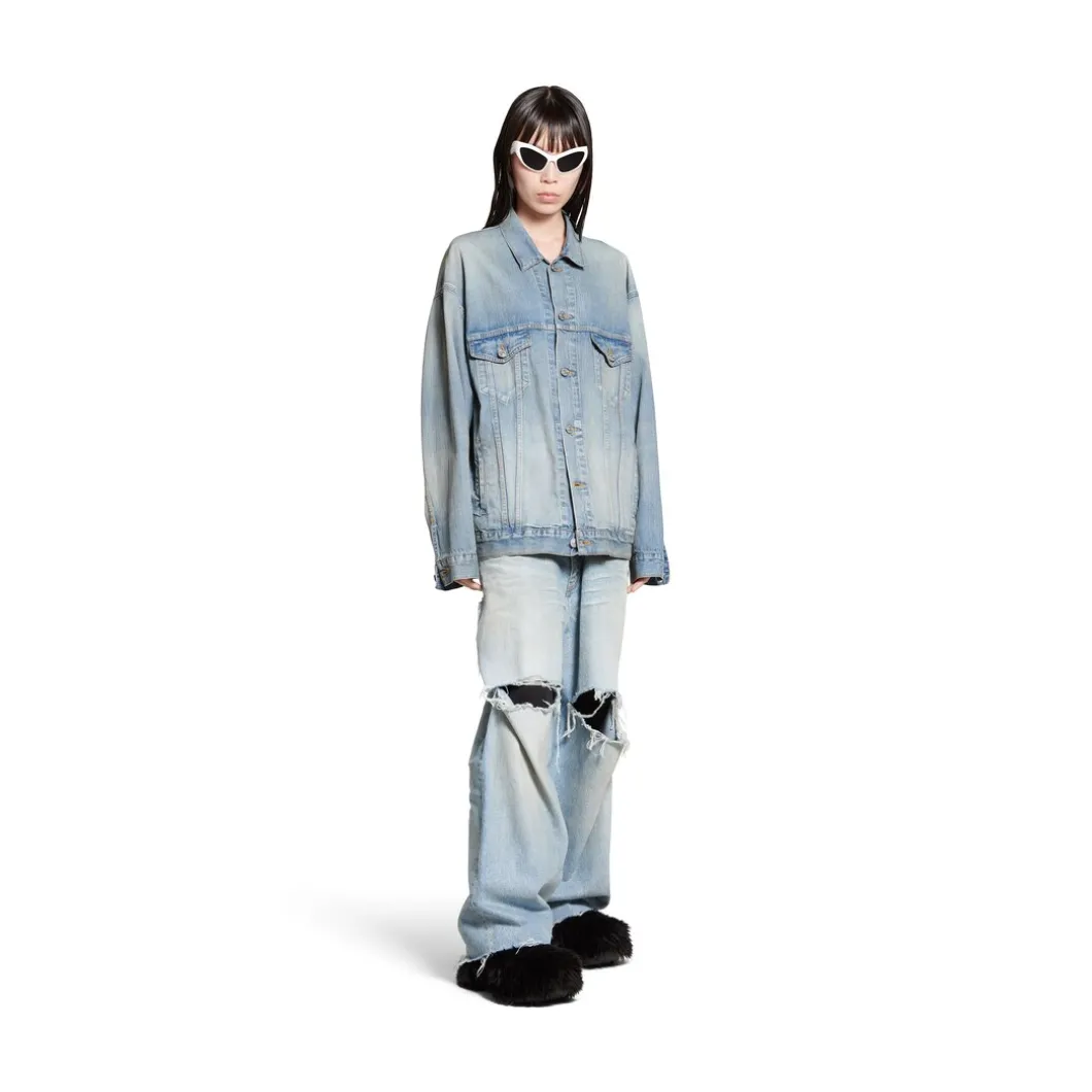Giacca Paris Tropical Large Fit in Azzurro