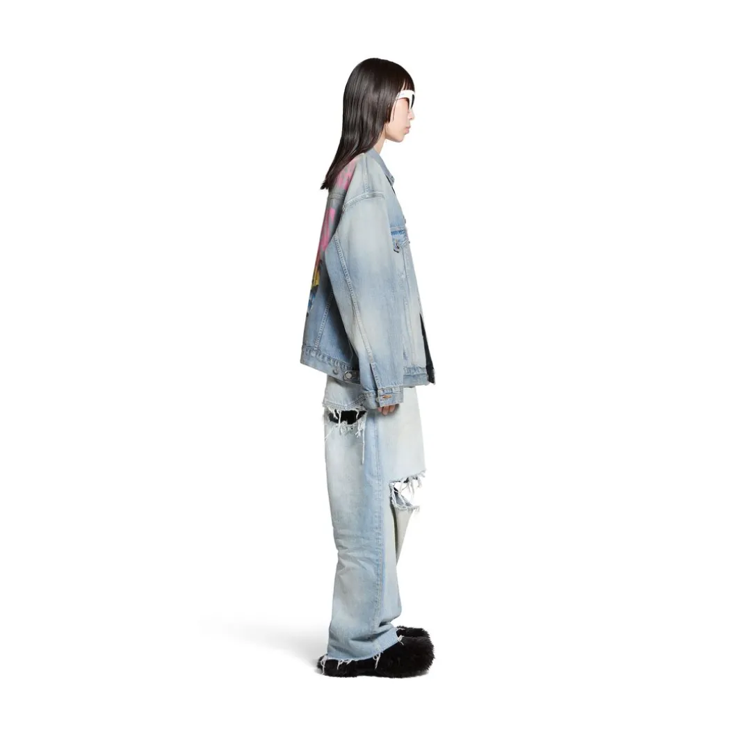 Giacca Paris Tropical Large Fit in Azzurro
