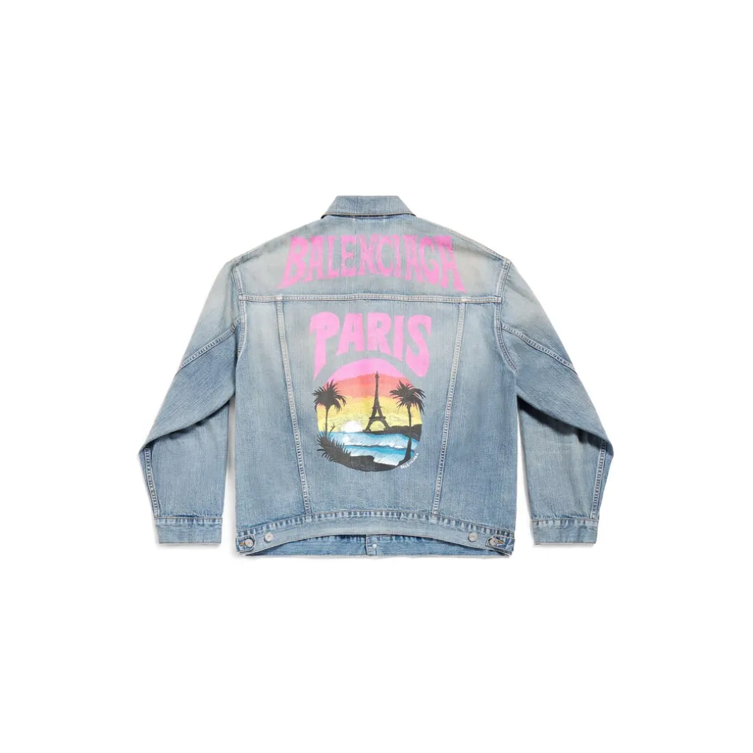 Giacca Paris Tropical Large Fit in Azzurro