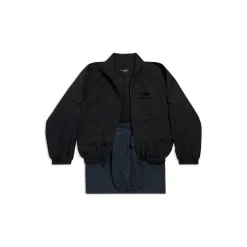 Giacca Patched Tracksuit in Nero