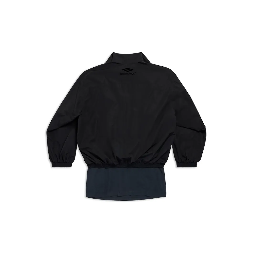 Giacca Patched Tracksuit in Nero