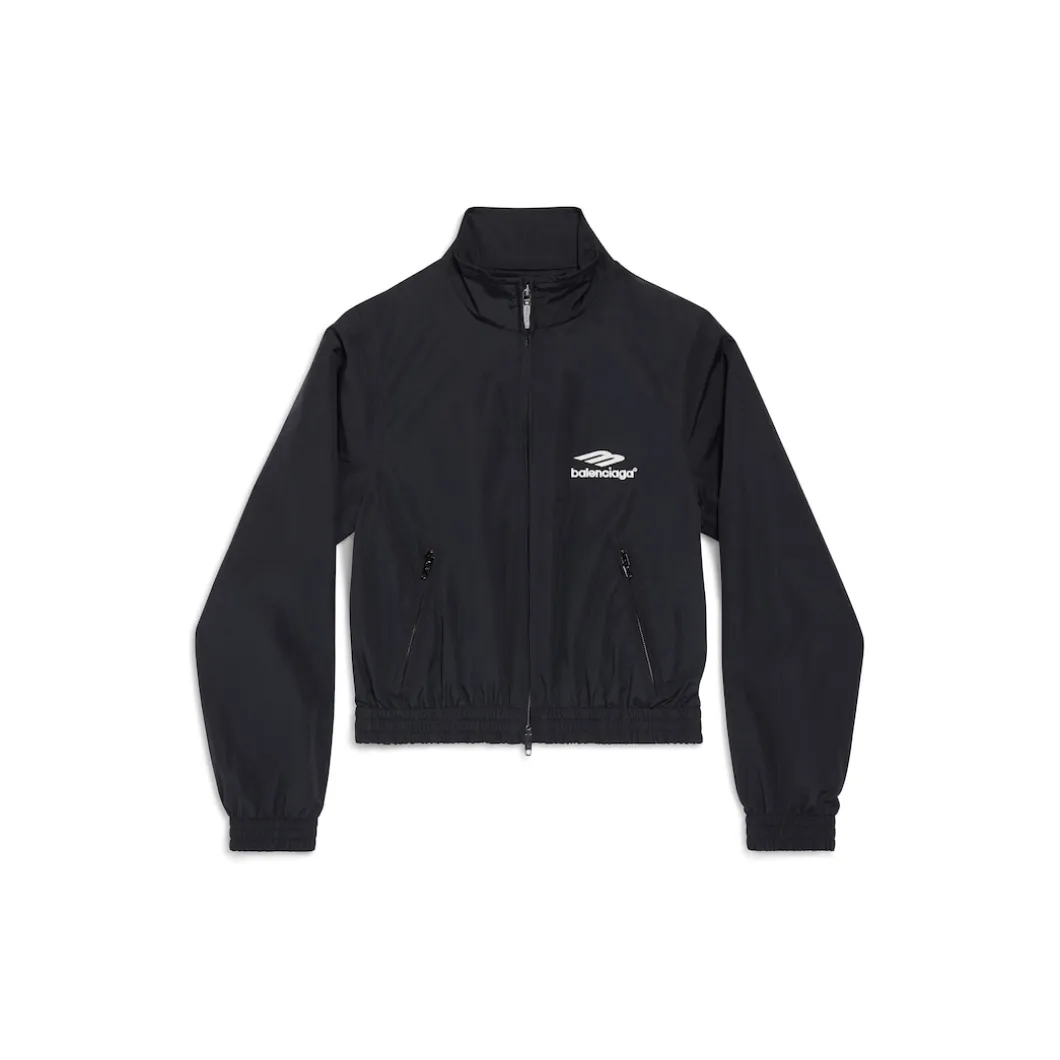 Giacca Tracksuit 3b Sports Icon Aderente in Nero