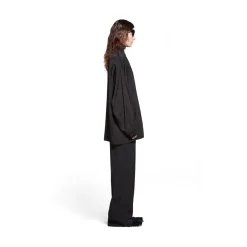 Giacca Tracksuit Bal Diagonal Allover Fluida da Donna in Nero