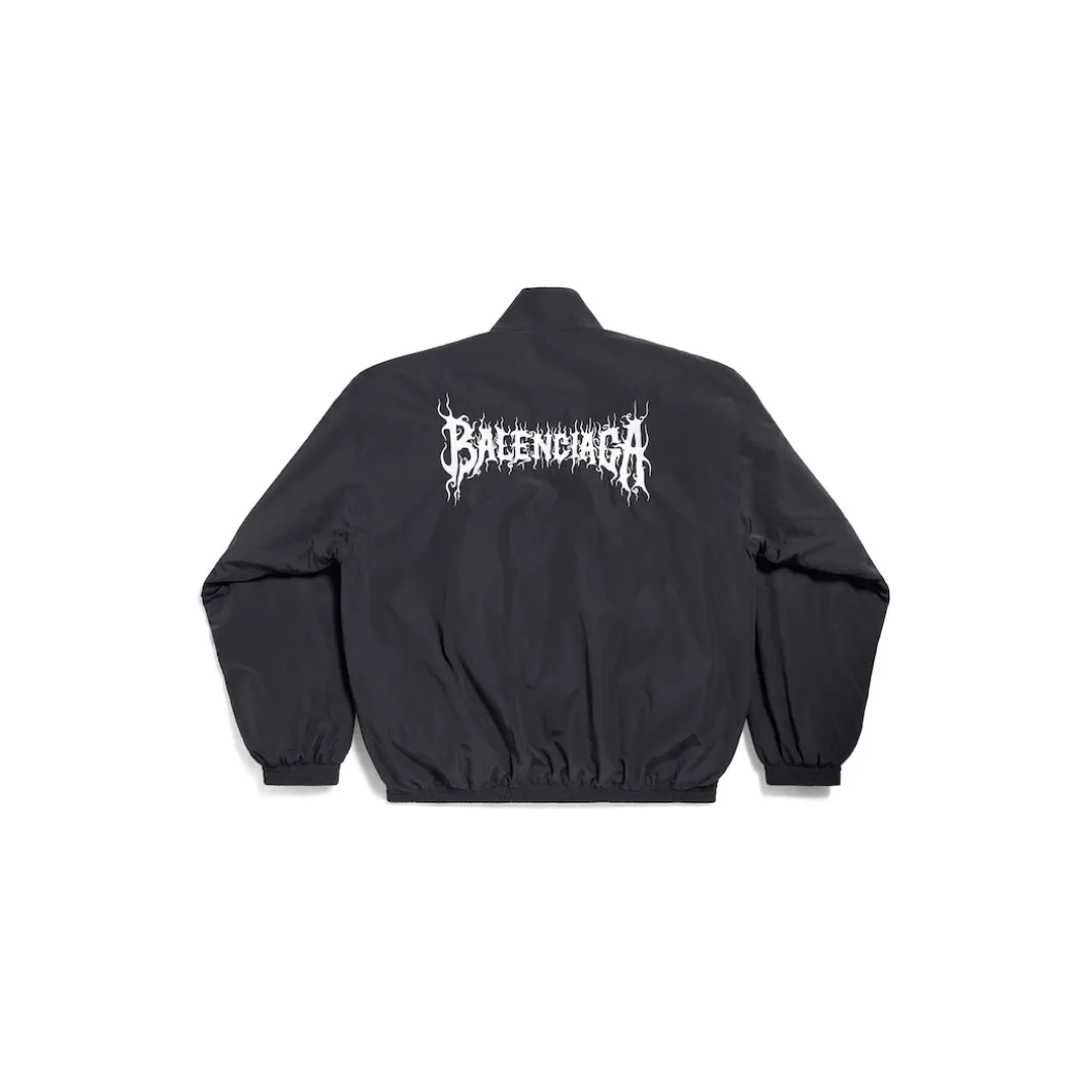 Giacca Tracksuit Diy Metal Outline in Nero