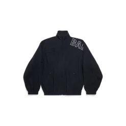 Giacca Tracksuit Outline in Nero