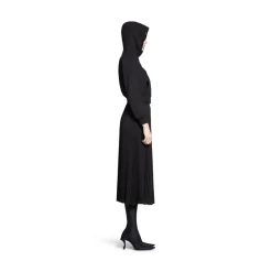 Gonna Elasticizzata da Donna in Nero