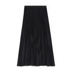Gonna Elasticizzata da Donna in Nero