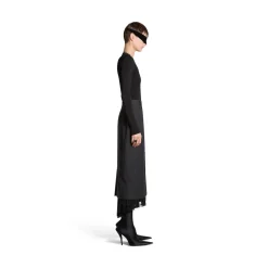 Gonna Lingerie Tailored da Donna in Grigio Scuro