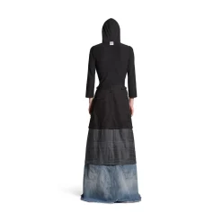 Gonna Maxi Layered Cargo da Donna in Multicolore